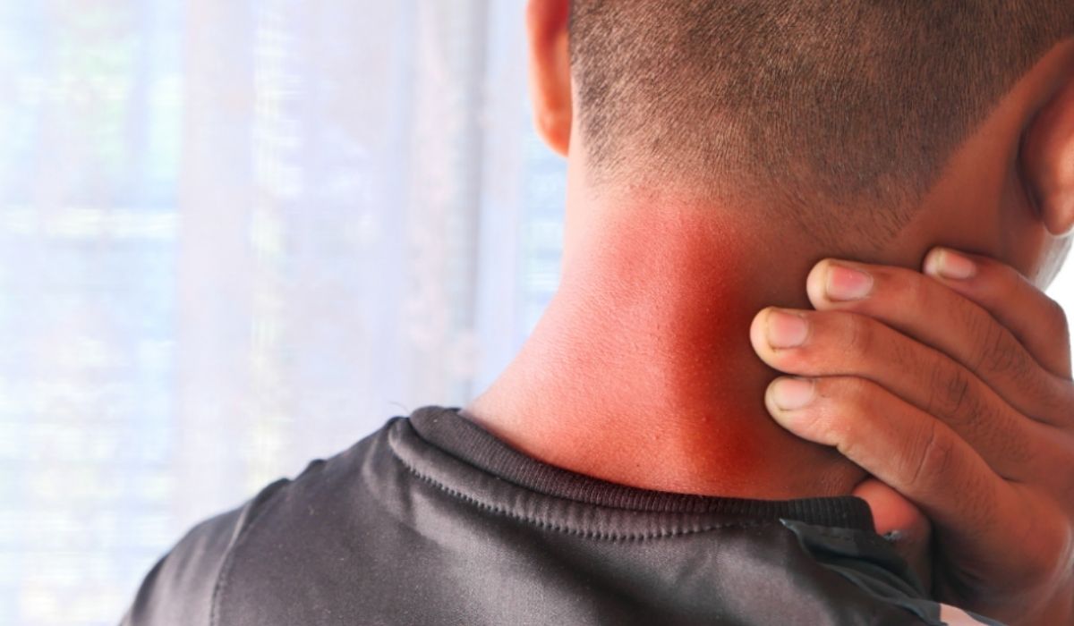 Neck pain from a car accident